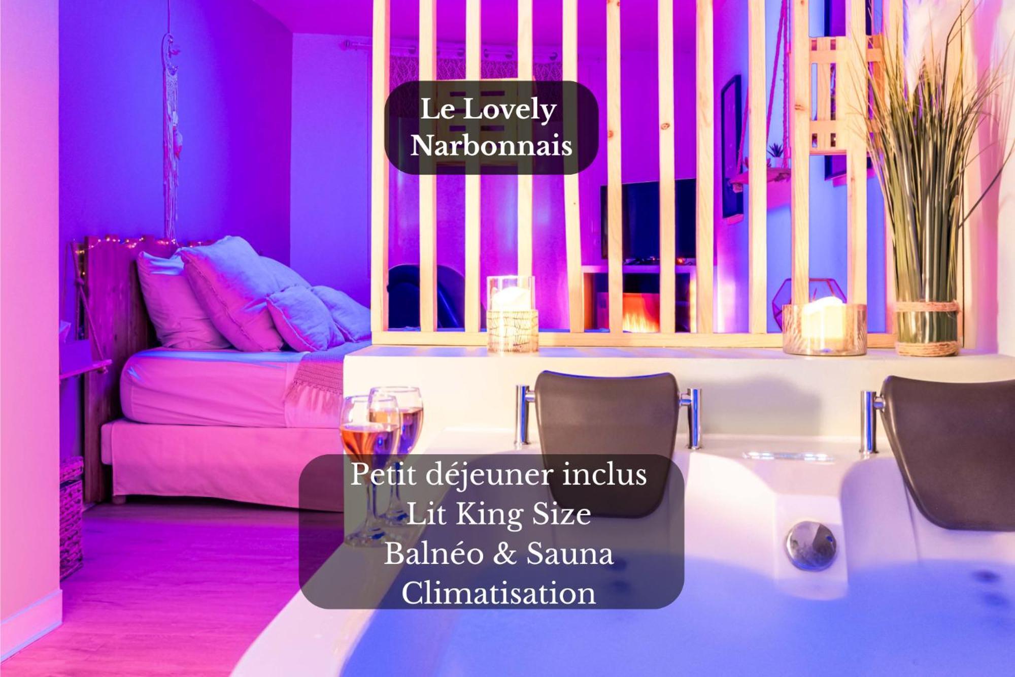 Le Lovely Narbonnais - Balneo & Sauna Нарбонна Экстерьер фото